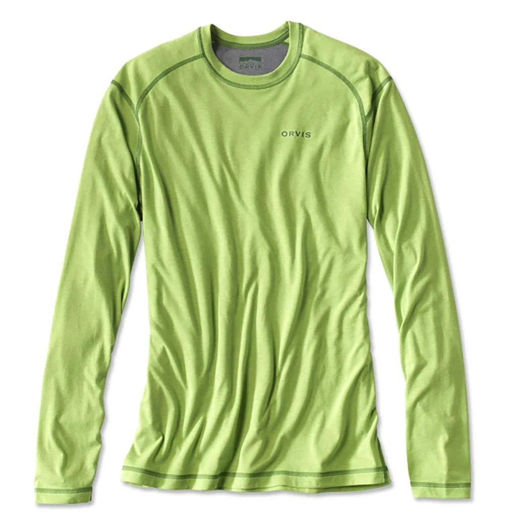 Orvis Drirelease L/S Crew Small / Cactus