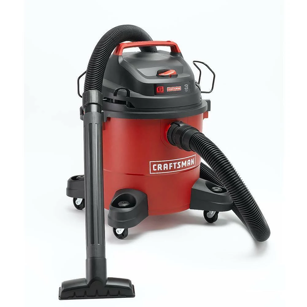 Craftsman 6 Gallon 3 Peak HP Wet/Dry Vac