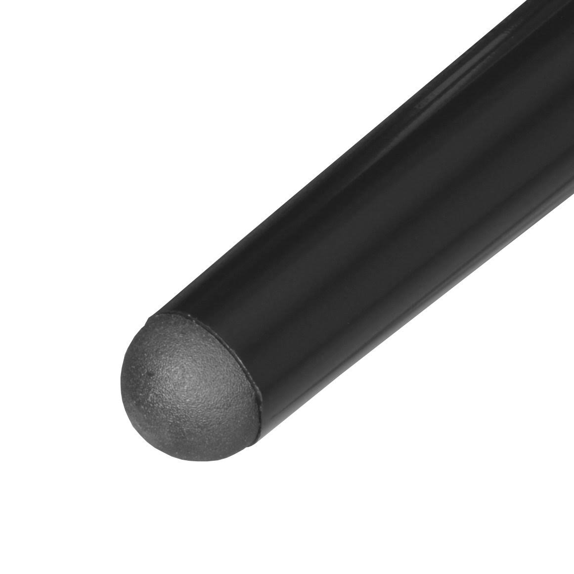 Regency Kahlo 42x22 Round Tapered Leg Table- Cherry/ Black