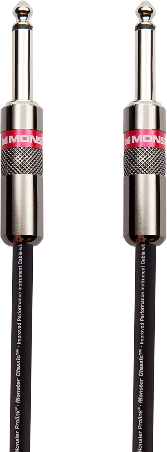 Monster Prolink Monster Classic Instrument Cable - 12 ft - Straight to Straight Pack of 2