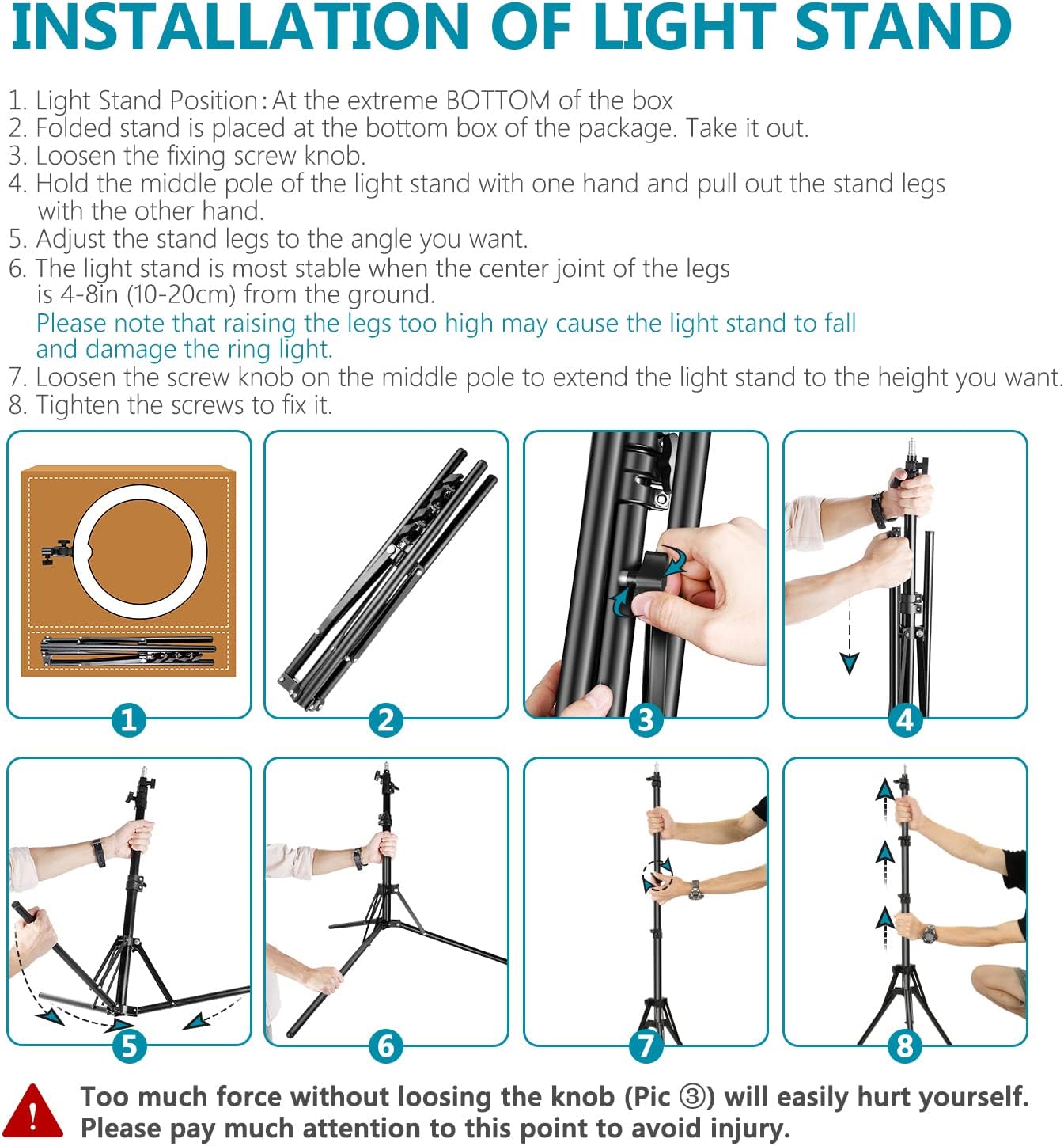 Neewer Ring Light Kit:18