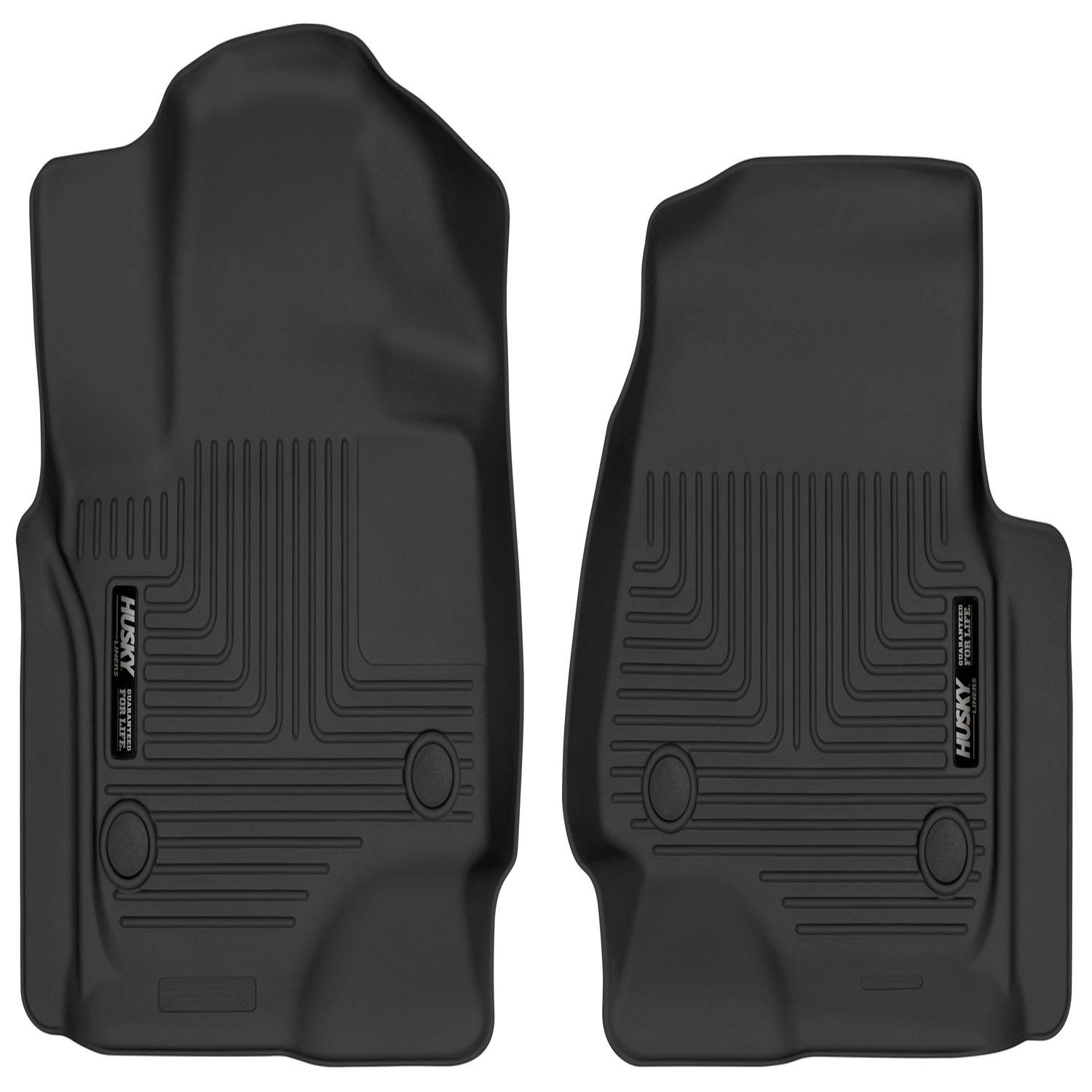 Husky Liners 13341 - WeatherBeater Black Front Floor Liners