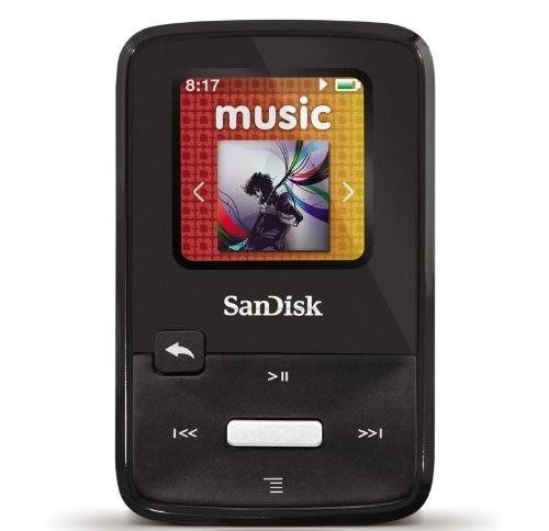 SanDisk SDMX22-008G-A57K 8GB Sansa Clip Zip MP3 Player Black