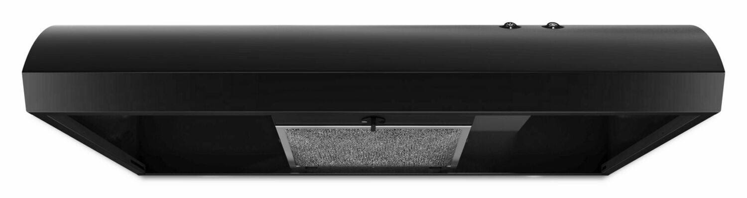 Whirlpool UXT3030ADB 30x22 Range Hood with The Fit System Black