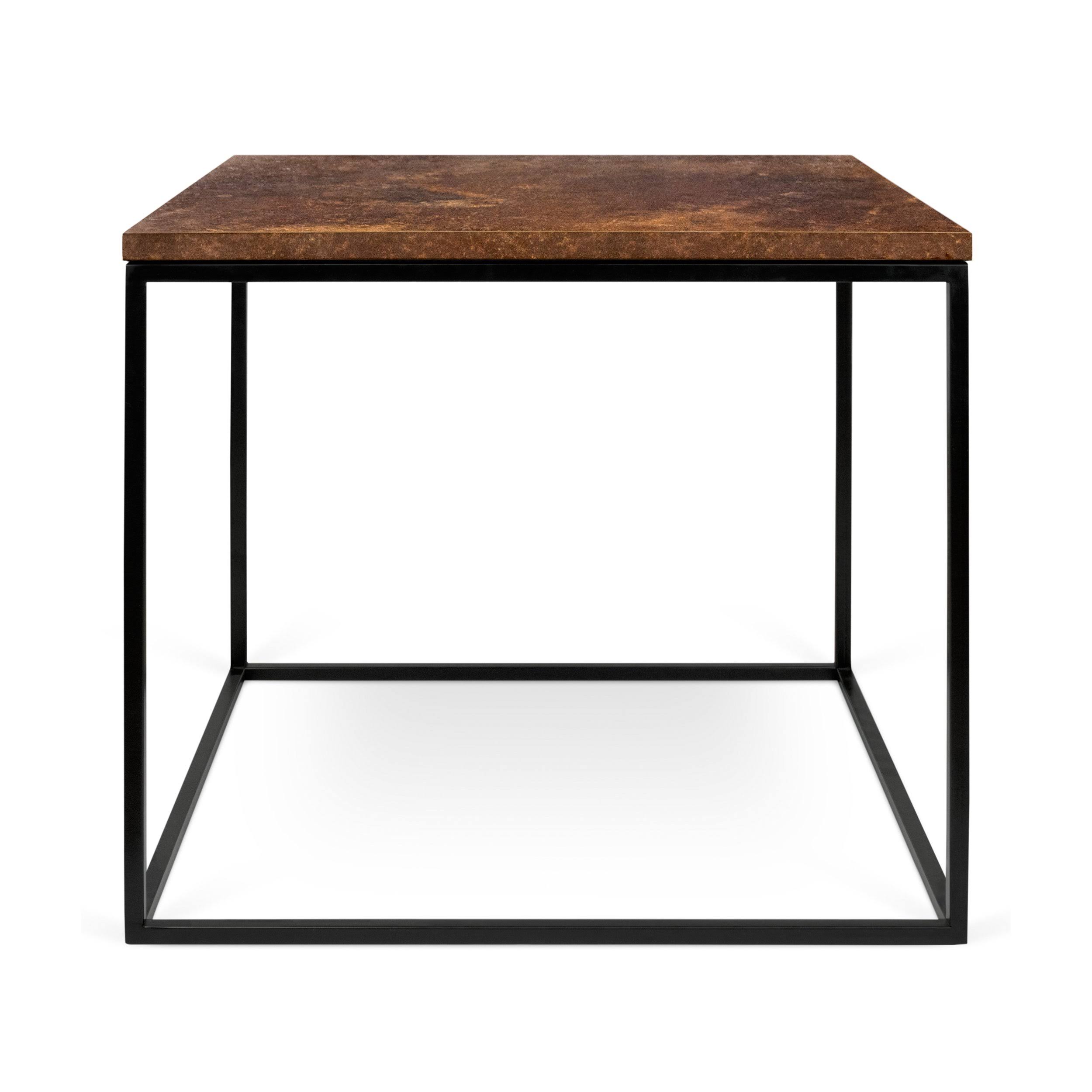 Tema Home Gleam Side Table, Black