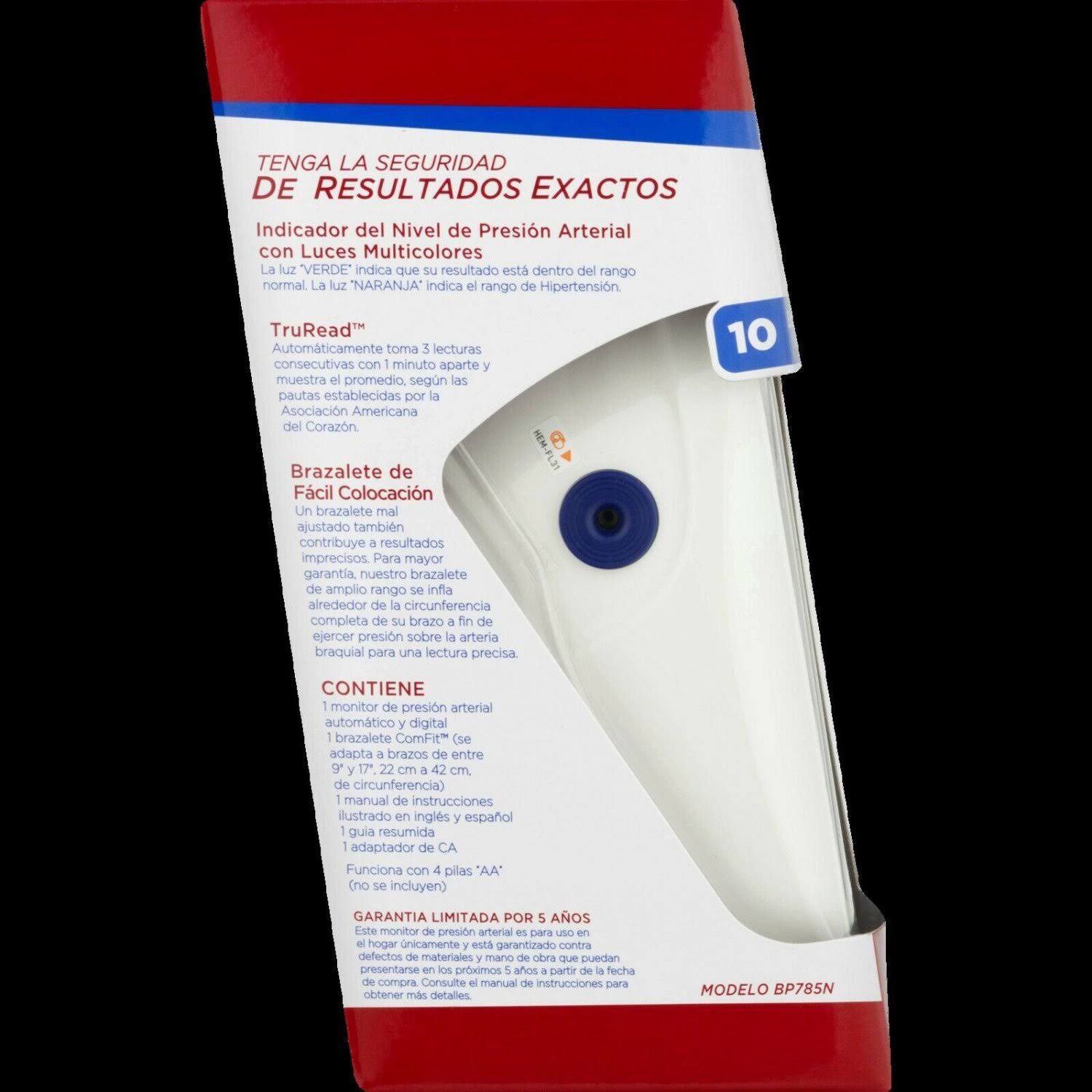 Omron BP785N 10 Series Advanced Accuracy Upper Arm Blood Pressure Monitor