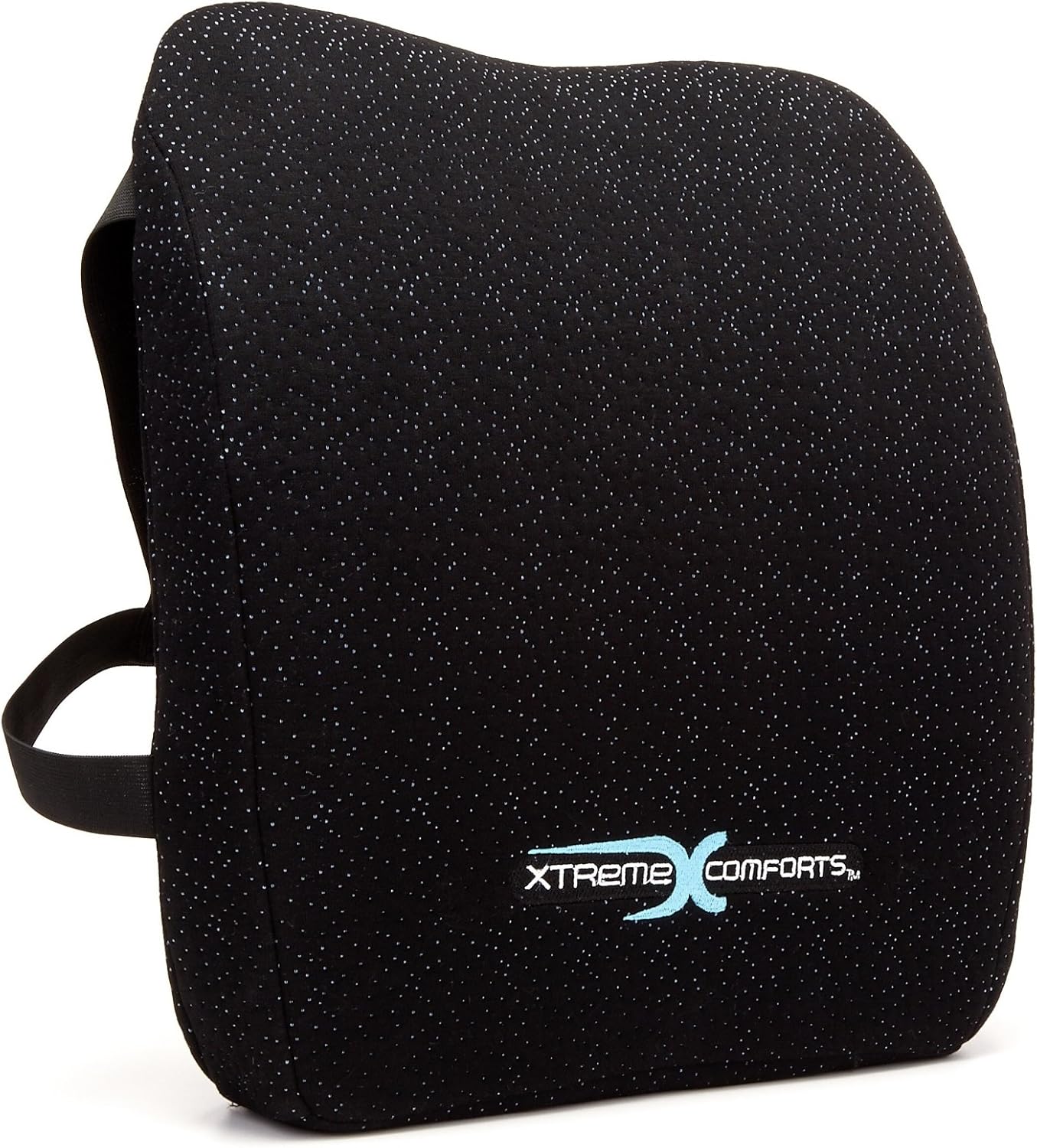 Xtreme Comforts Lumbar Support Pillow for Office Chair Cushion, House Chair Cushions, & Car Pillow - Memory Foam Office Chair Back Support w/ Adjustable Strap - Lumbar Pillow for Lower Back Support