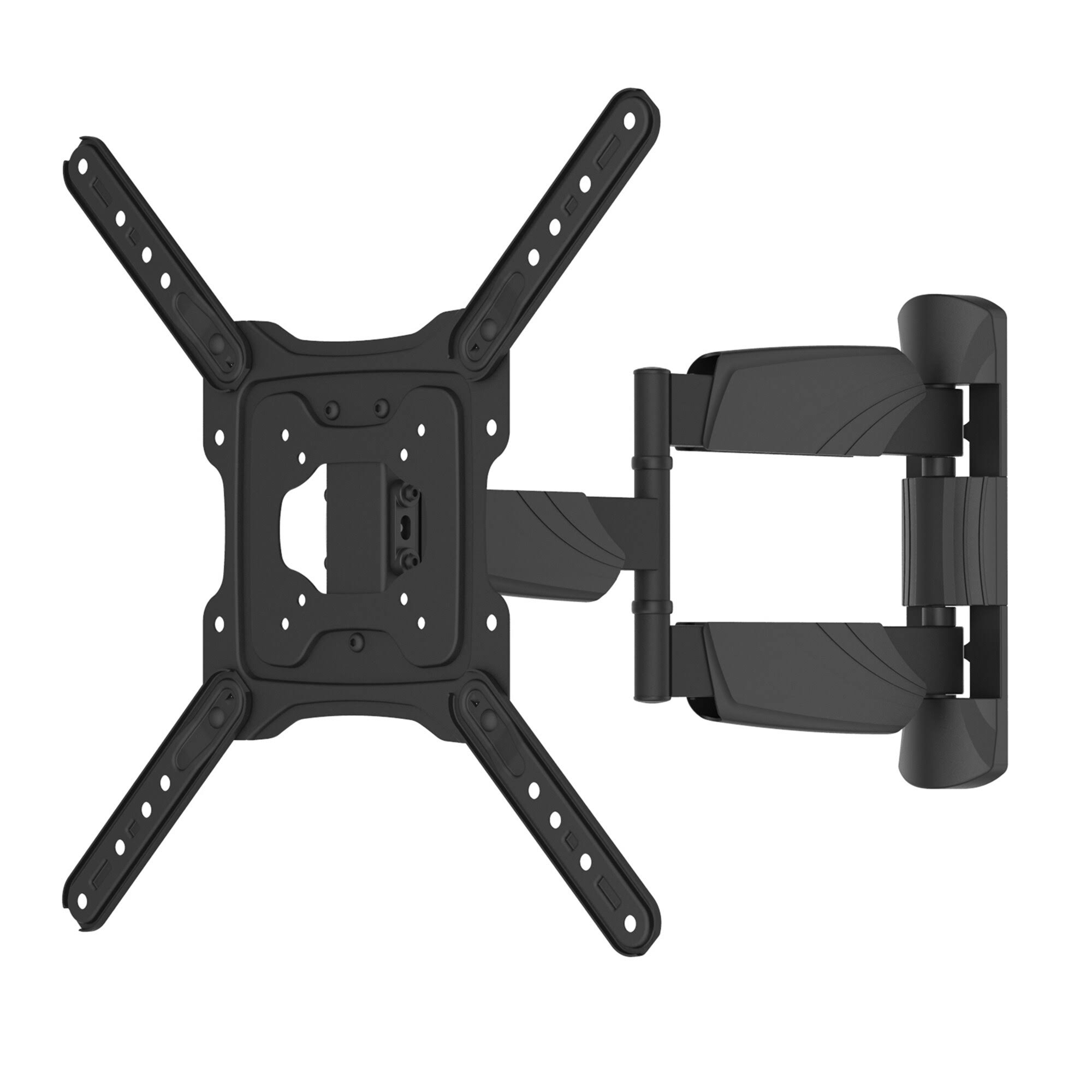 TygerClaw Full Motion Wall Mount for 23 inch-55 inch Flat Panel TV, Black
