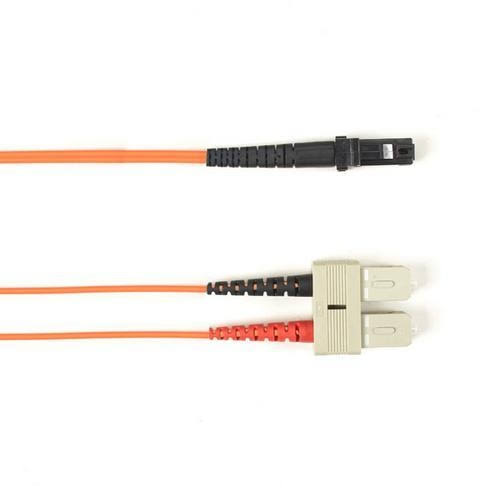 BlackBox, FOCMR62-008M-SCMT-OR, Fiber Patch Cable OM1