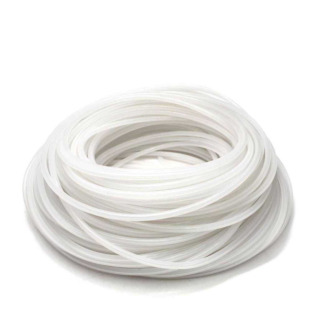 HPS 1/8 inch (3mm) ID Clear High Temp Silicone Vacuum Hose w/ 1.5mm Wall Thickness - 250 Feet Pack