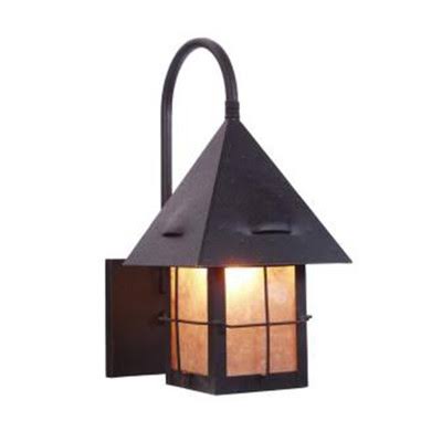 Lapaz 1-Light Outdoor Wall Lantern Steel Partners Finish: Black, Shade Color: White Mica