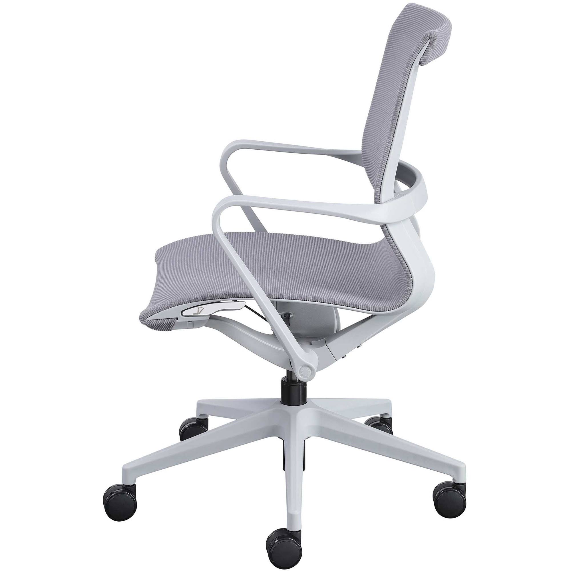 Lorell Executive Mesh Mid-Back Chair