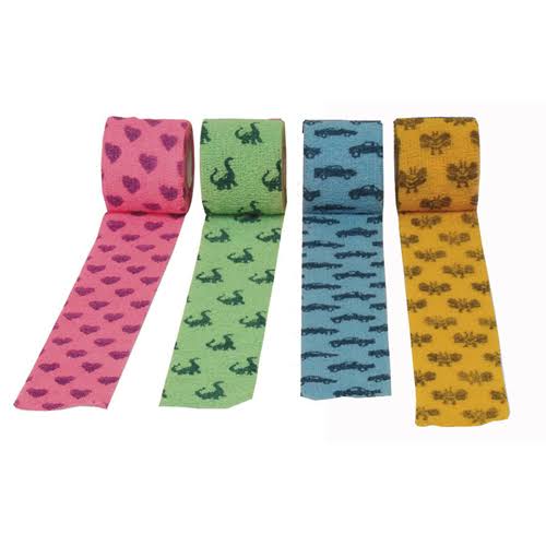 Medline Non-Sterile Latex-Free Co-Flex Bandages,Kids Pack MDS088003KP