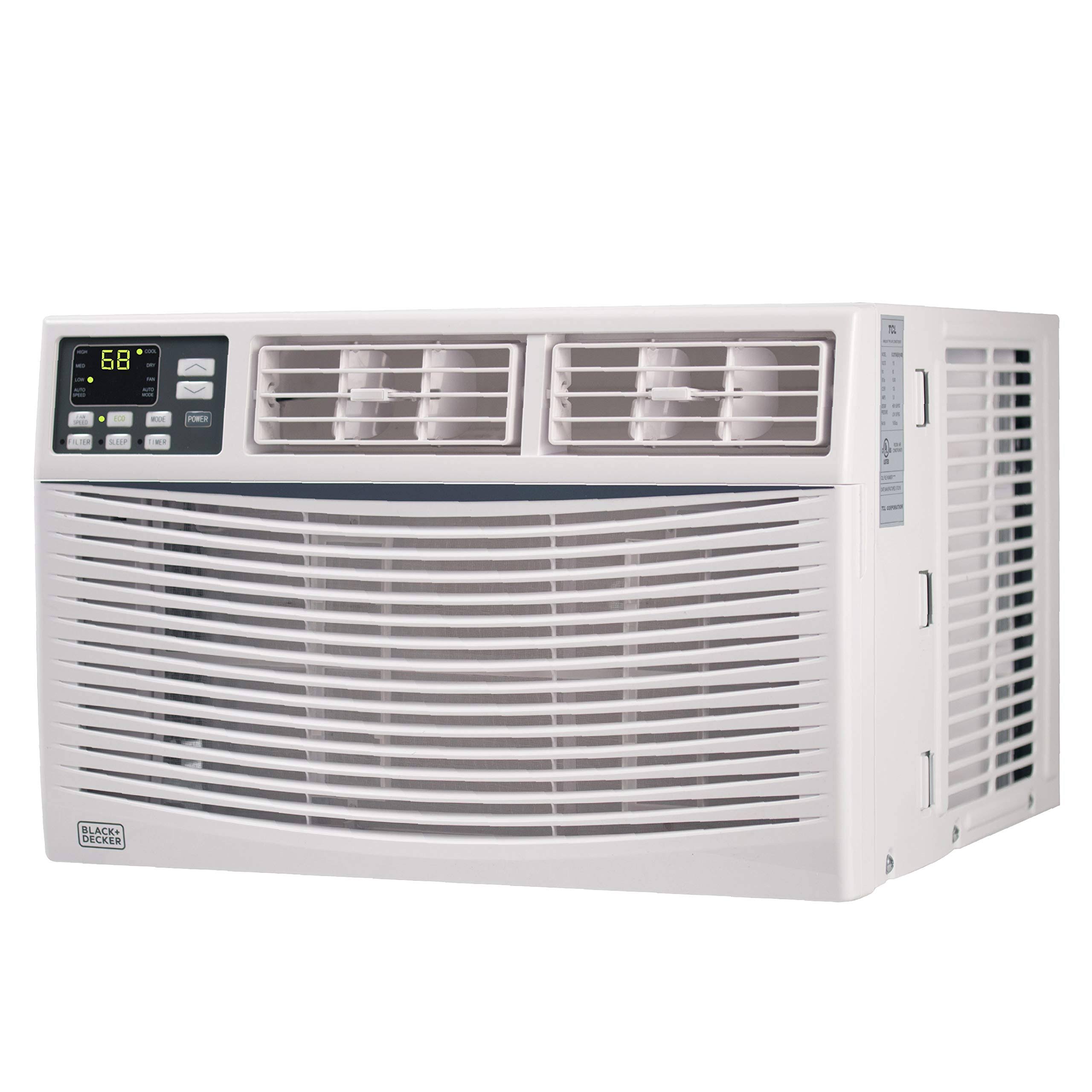 Black+decker BWAC08WT 8,000 BTU Energy Star Electronic Window Air Conditioner with Remote