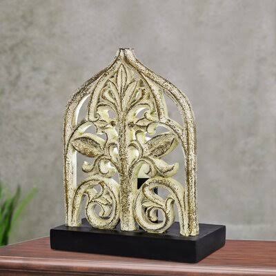 Ferrin 12.5x22 Black Table Lamp with USB One Allium Way