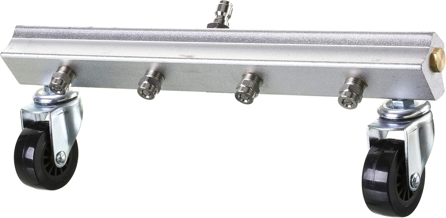 M MINGLE Pressure Washer Water Broom, 13 Inch Power Washer Cleaner, Sweep Driveway, Sidewalk, Deck, 4000 PSI Pack of 2