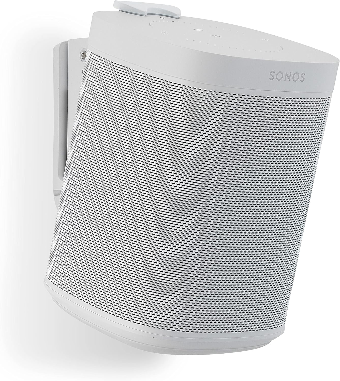 Flexson Wall Mount for SONOS One (Single, White) Pack of 2
