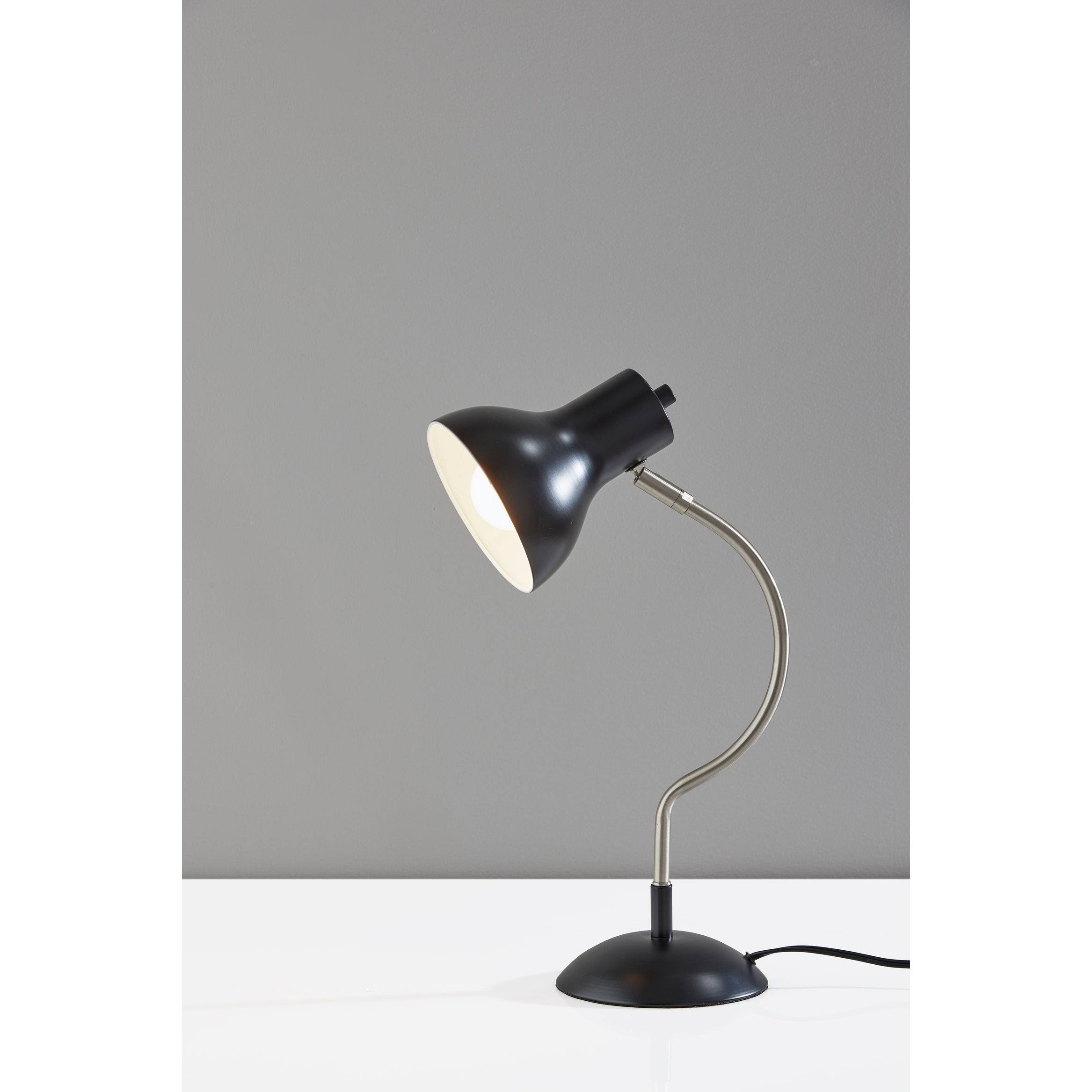 Adesso Elmhurt Desk Lamp - Black