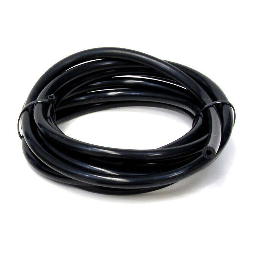 HPS HTSVH7-BLKx25 9/32x22 ID 25 Feet Black Silicone Vacuum Hose Tubing