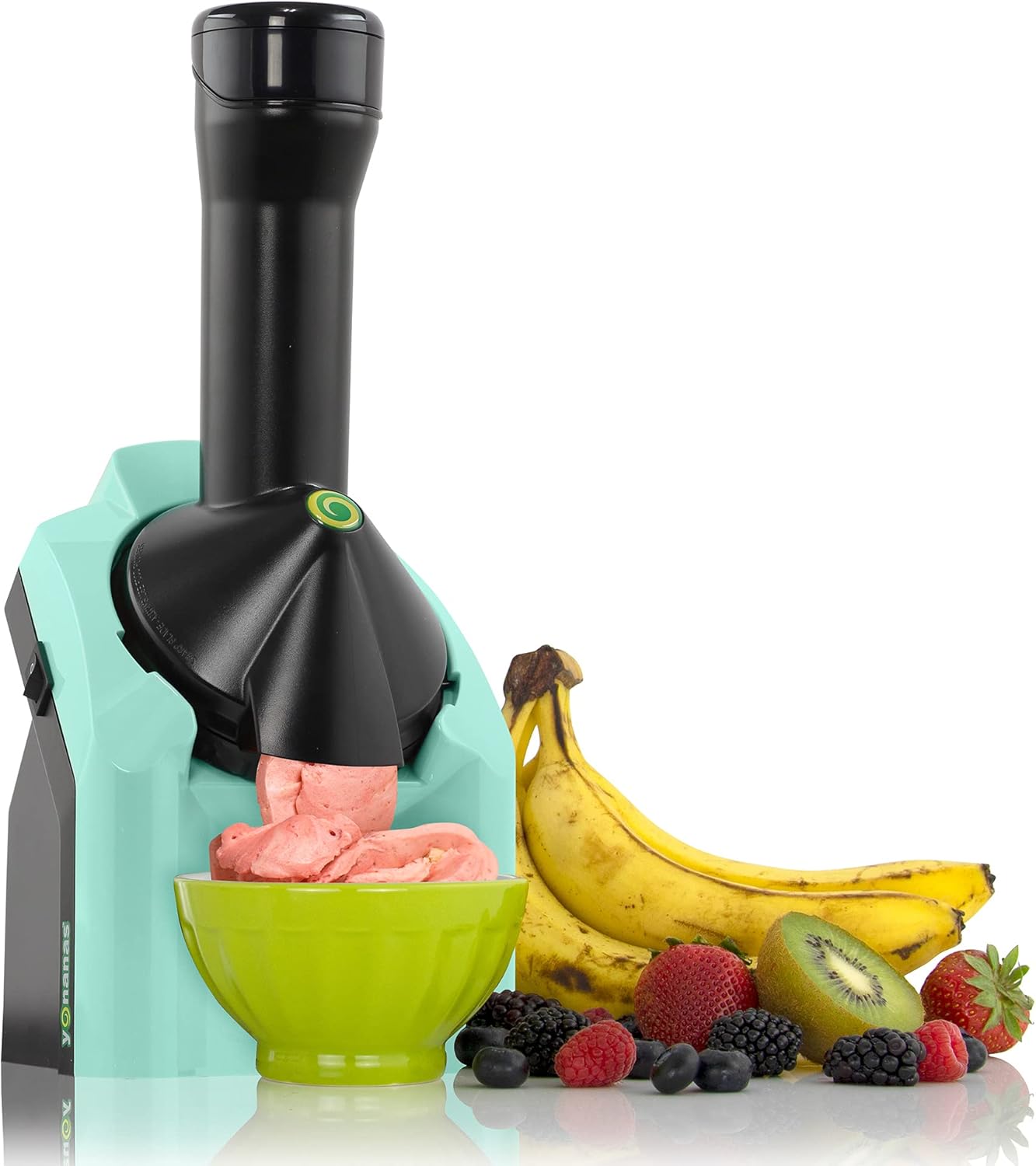 Yonanas Classic Original Healthy Dessert Fruit Soft Serve Maker, 200-Watt, Silver Pack of 2