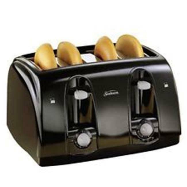 Sunbeam SUN39111 4-Slice Toaster - Black