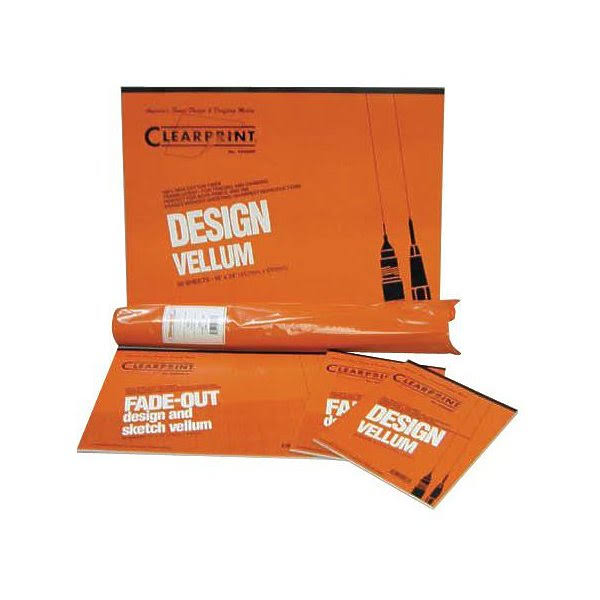 Clearprint CP10201522 18 x 24 Unprinted Vellum 100-Sheet Pack
