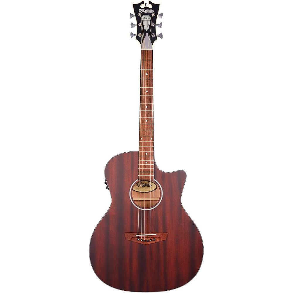 D&Angelico Premier Series Gramercy CS Cutaway Orchestra Acoustic-Electric Guitar Matte Walnut Stain