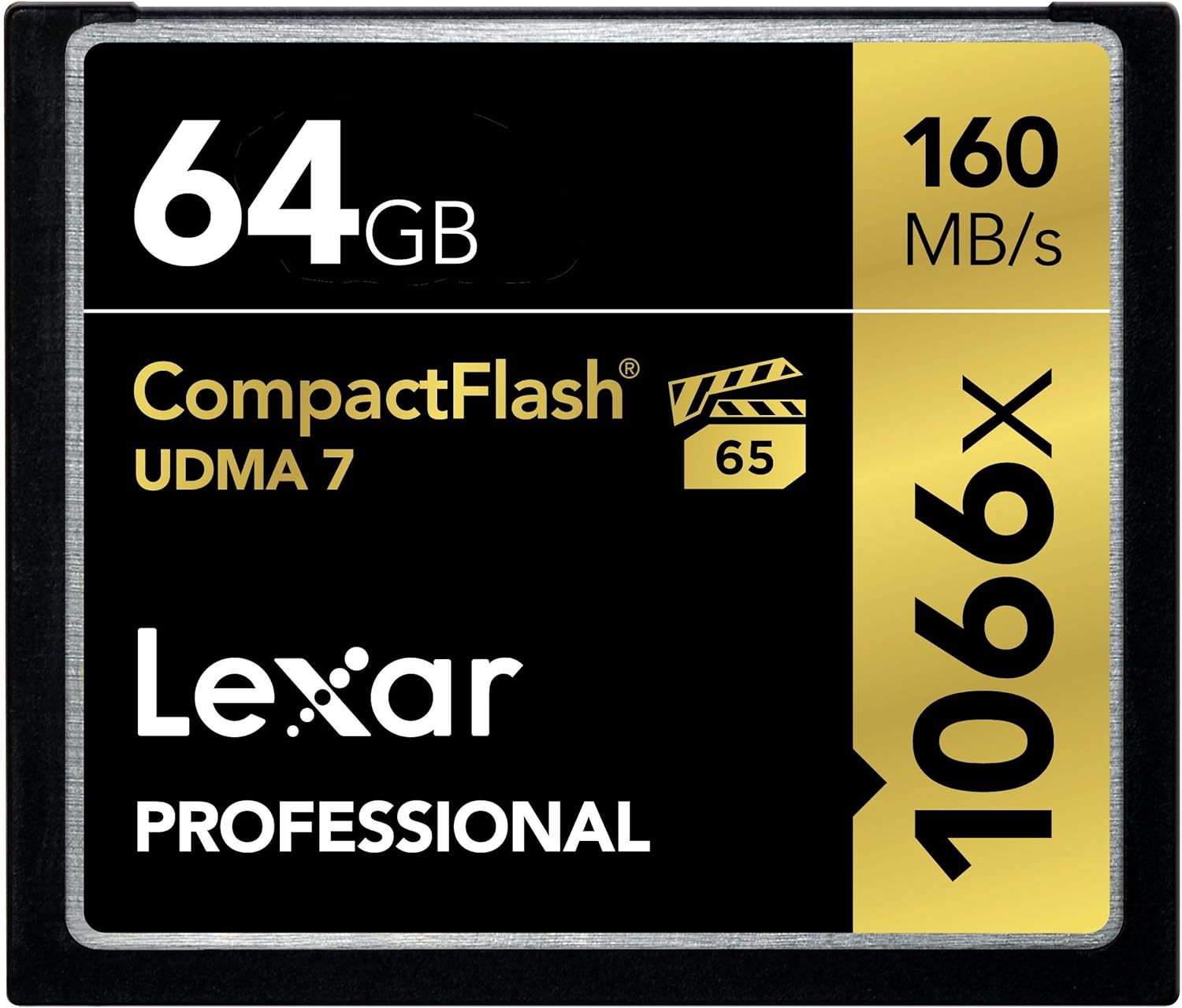 Lexar Professional 1066x 128GB CompactFlash Card, Up to 160MB/s Read, for Professional Photographer, Videographer, Enthusiast (LCF128CRBNA1066) Pack of 2