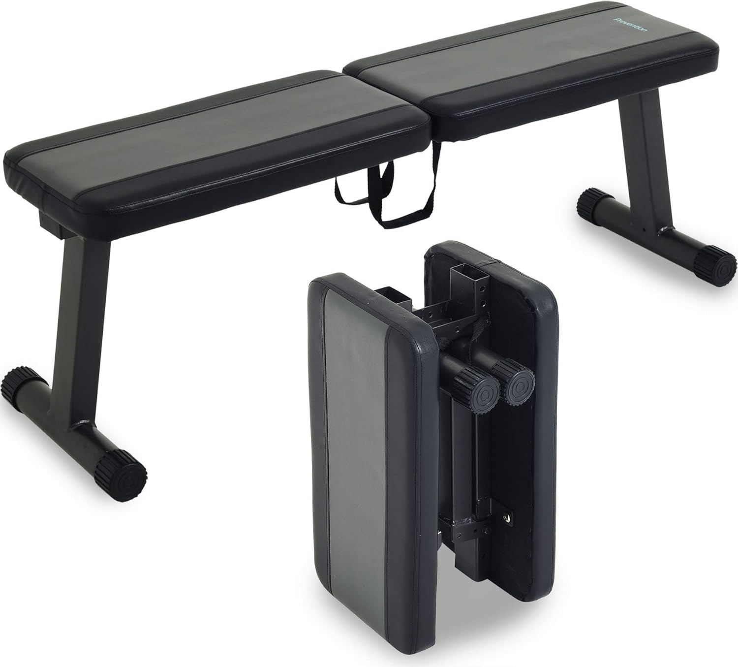 Prevention Flat Foldable Weight Bench, Black (1800)