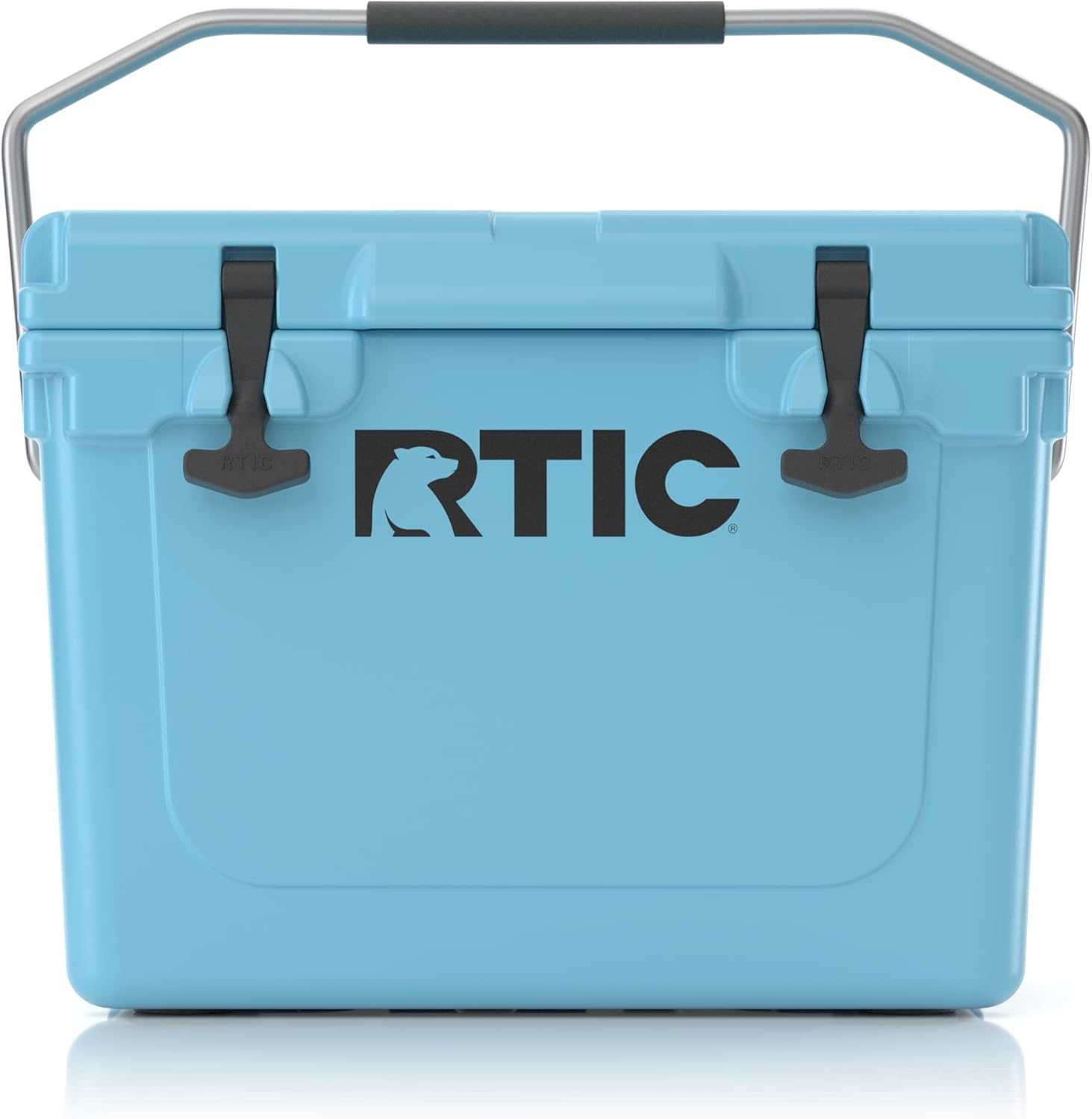 RTIC Hard Cooler, Ice Chest with Heavy Duty Rubber Latches, 3 Inch Insulated Walls Keeping Ice Cold for Days, Great for the Beach, Boat, Fishing, Barbecue or Camping