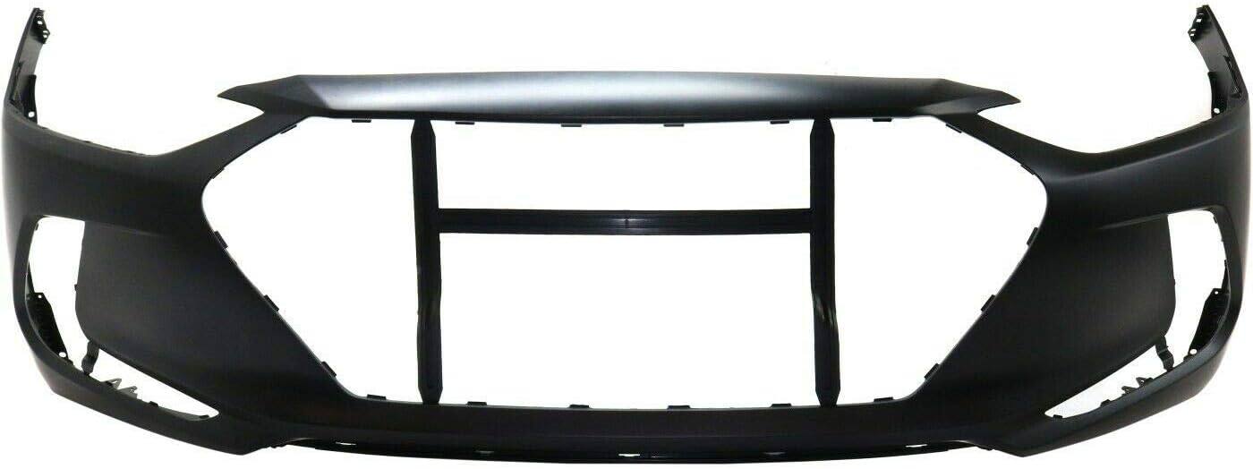 Bumper Cover Facial Front Compatible with Hyundai Elantra 2017-2018 HY1000215 86510F3000