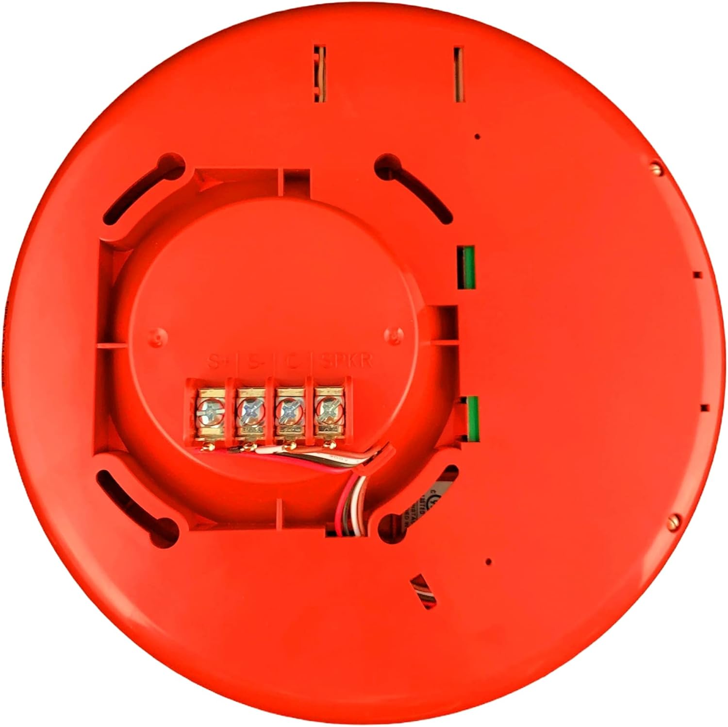 Edwards GCHFRF-S7VMC HF Ceiling Speaker/Strobe M-C W/FIRE, Red Pack of 2