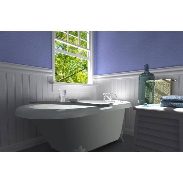 Cmpc 1 in. x 6 in. x 8 ft. Radiata Pine Primed Finger-Joint Edge and Center Bead Panel (6-Pack)