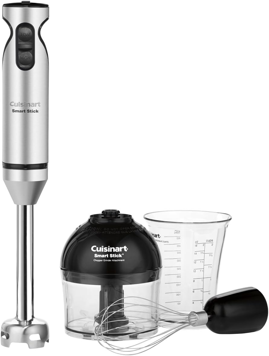 CUISINART SmartStick 2-Speed Hand Blender with Chopper Attachment