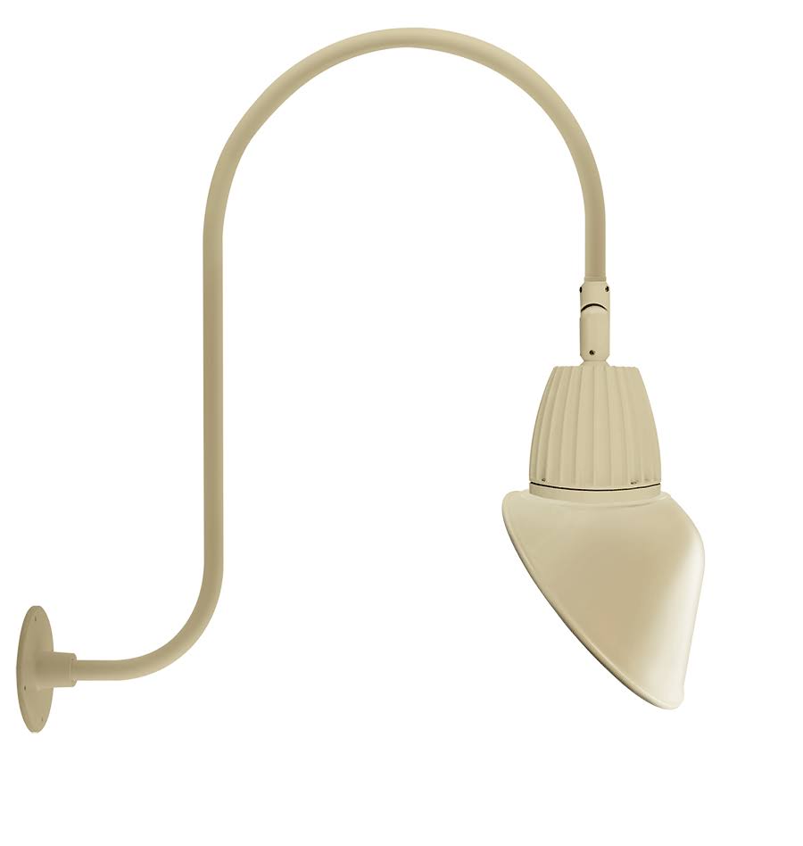 RAB Gn3Led13Yrac11I Gooseneck Style3 13W Warm LED