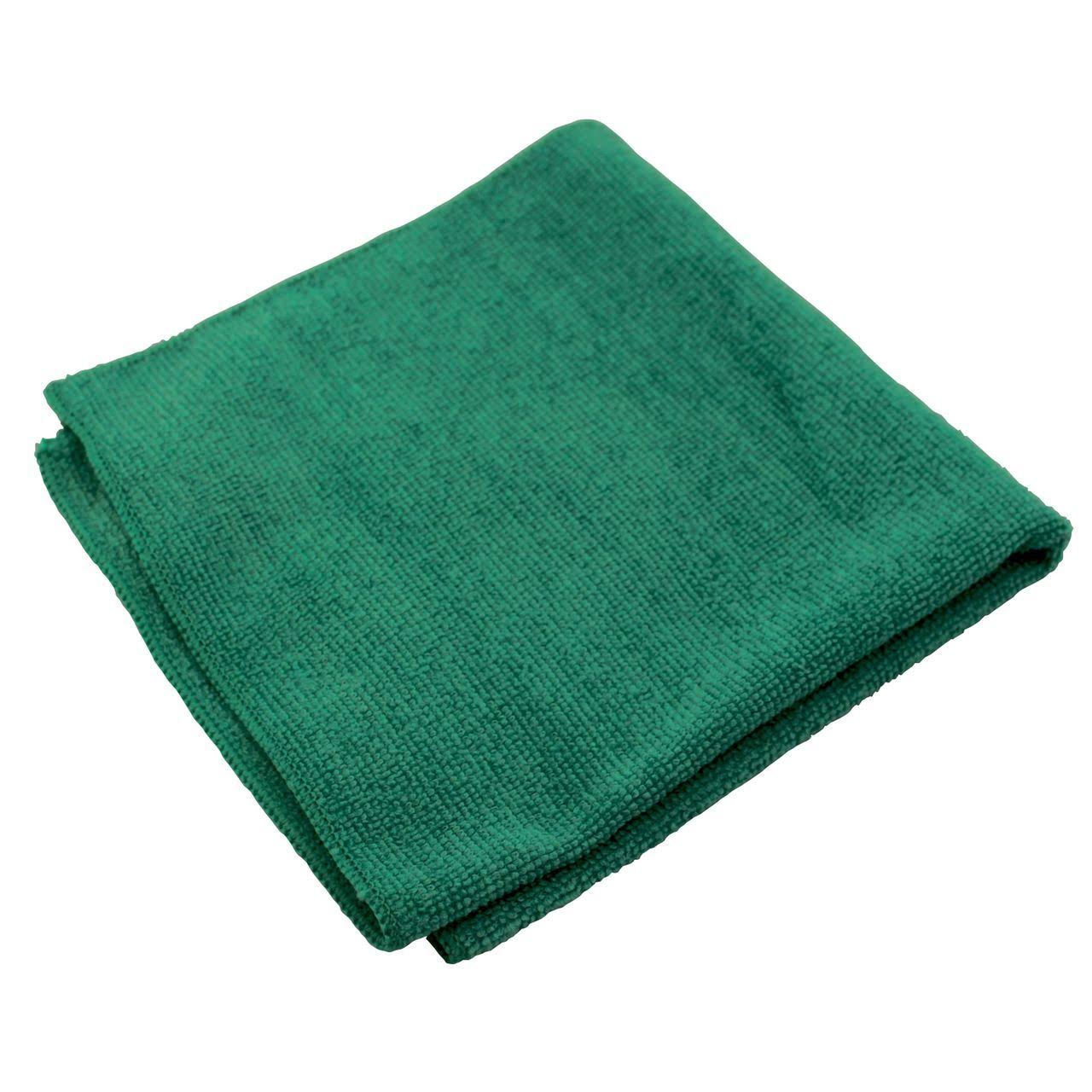 Impact Lightweight Microfiber Cloths, 16 x 16, Green, 240/Carton