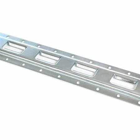 DC Cargo Mall 5VET 8 Pack | 5& E Track Tie-Down Rail, Galvanized Steel ETrack Tiedown | 5& Vertical E-Track Bolt-On Tie Down Rai