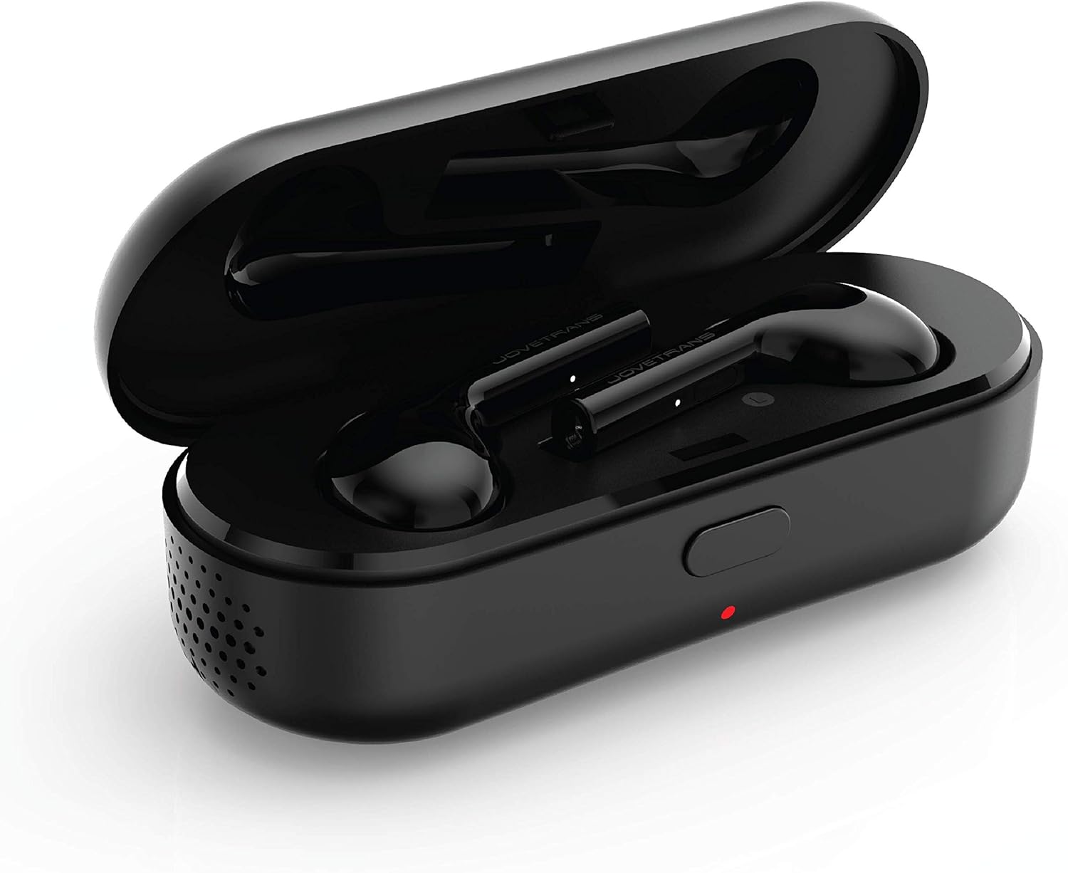 JoveTrans Mix Translator Earbuds, Portable Language Translator Device for On-The-Go Wireless Translation (Black)