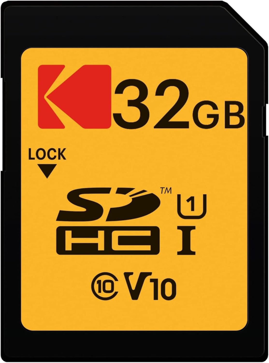 KODAK 32GB Class 10 UHS-I U1 SDHC Memory Card (10-Pack) with Focus All-in-One High-Speed USB 2.0 Card Reader Bundle (11 Items) Pack of 2