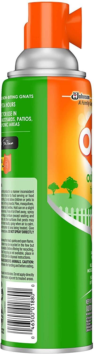 Off! Backyard Yard Deck Spray, Pack-12, Multicolor