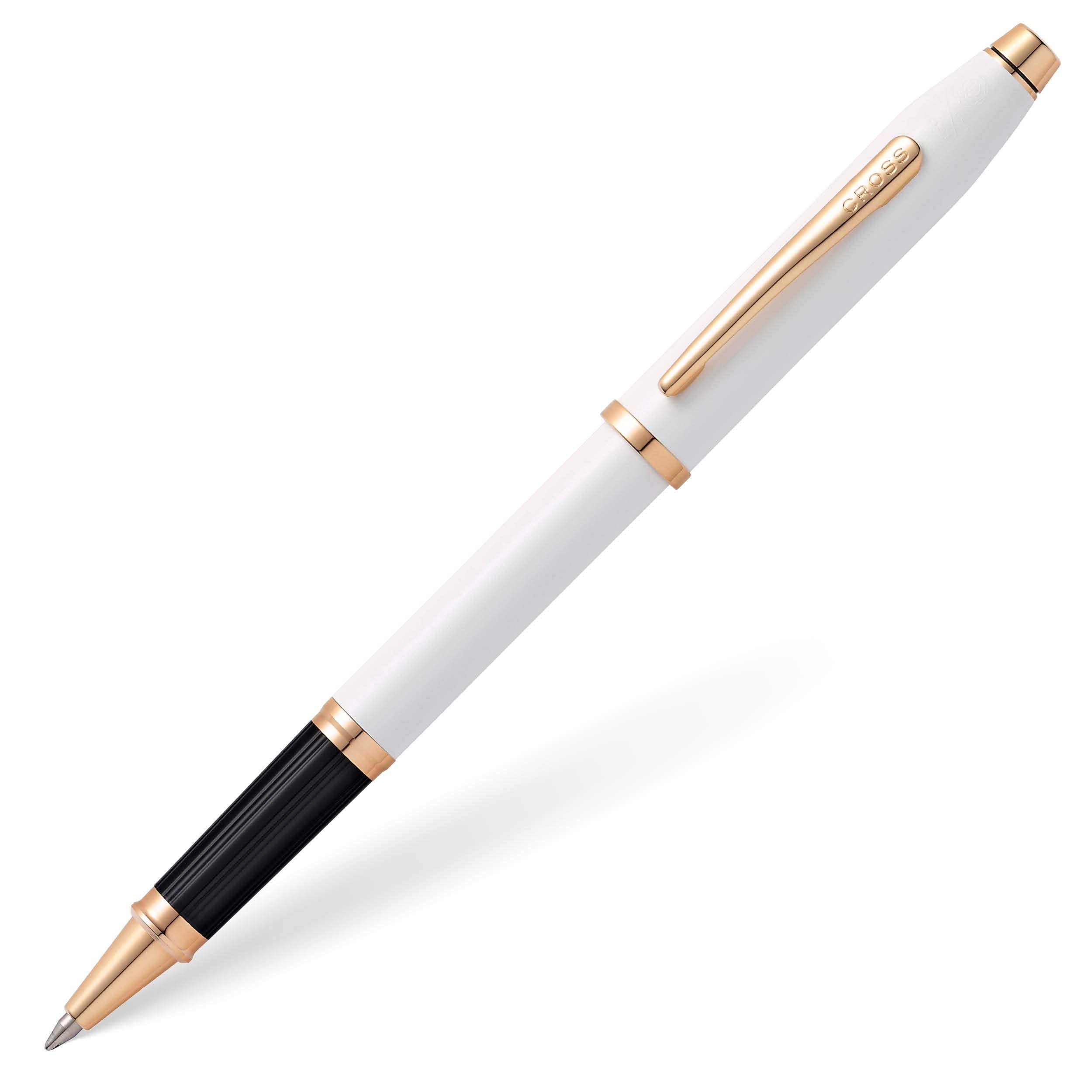 Cross Century II Pearlescent White Lacquer Rollerball Pen