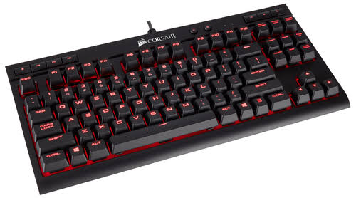 Corsair K63 USB QWERTZ German Black Keyboard Hardware/Electronic