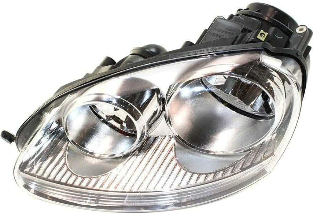 KarParts360: For 2005-2010 Volkswagen Jetta Headlight Assembly Driver (Left) Side w/Bulbs Replaces VW2502127