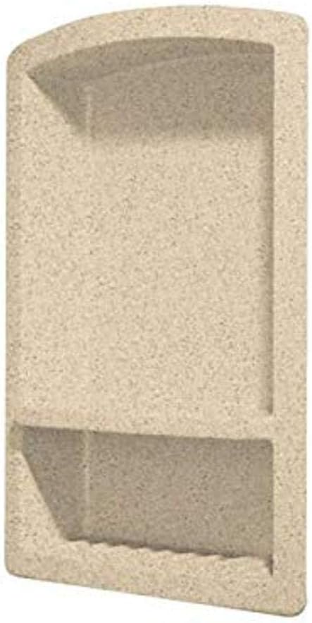 Swanstone RS-2215 Solid Surface Single Shower Shelf, 4.3