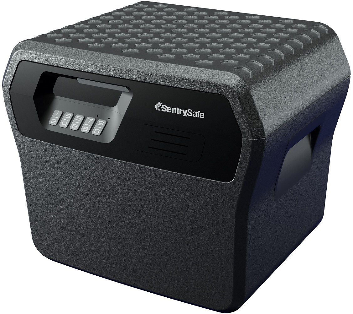 SentrySafe FHW40100 Fireproof Waterproof Box with Key Lock, 0.66 cu. ft Pack of 2