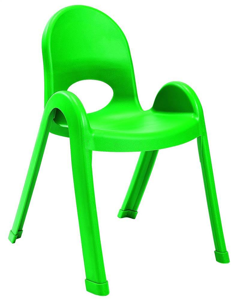Value Stack 13x22 Chair - 4 Pack - Shamrock Green