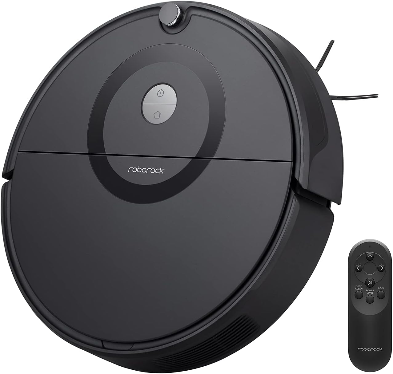 roborock E5 Robot Vacuum Cleaner with 2500Pa Strong Suction, 5200mAh Large Battery, APP Total Control, Carpet Boost, Ideal for Large Homes with Pets, Compatible with Alexa