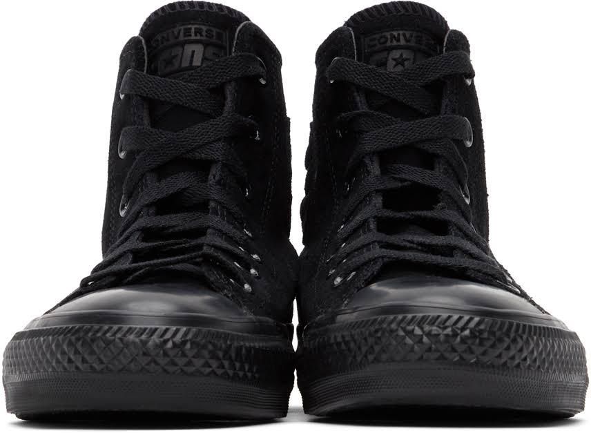 Converse Ctas Pro Hi Suede Black - Black - Black 13
