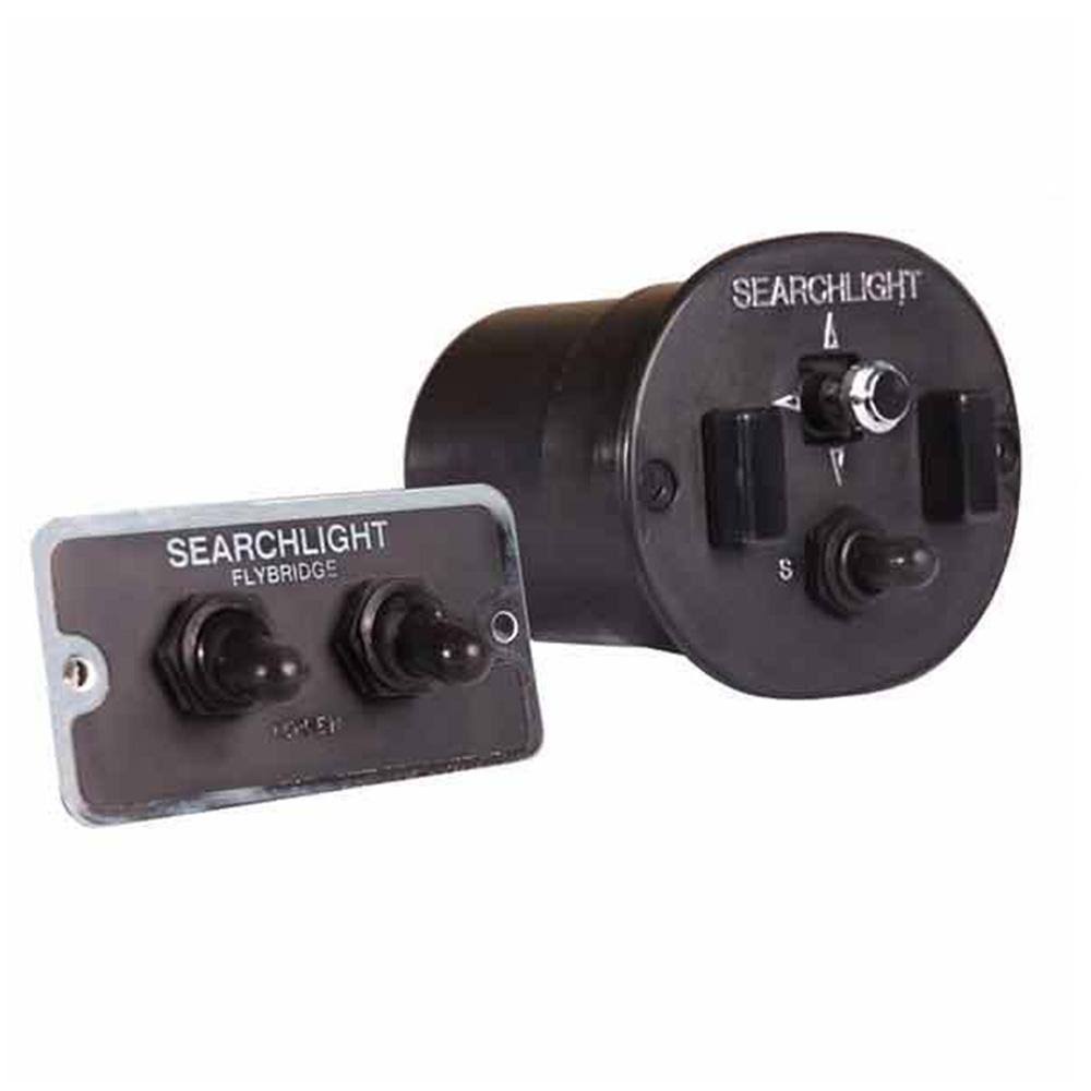 Jabsco 18753-0335 Black Dual Search Light Boat Remote Control 255SL 24