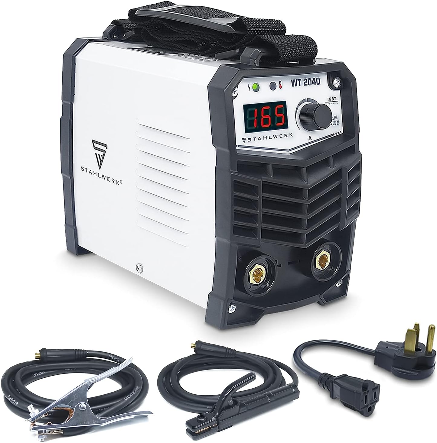 ARC Welder 165A Inverter MMA Welding Machine 110/220V IGBT Digital Display Hot Start Portable Stick Welder